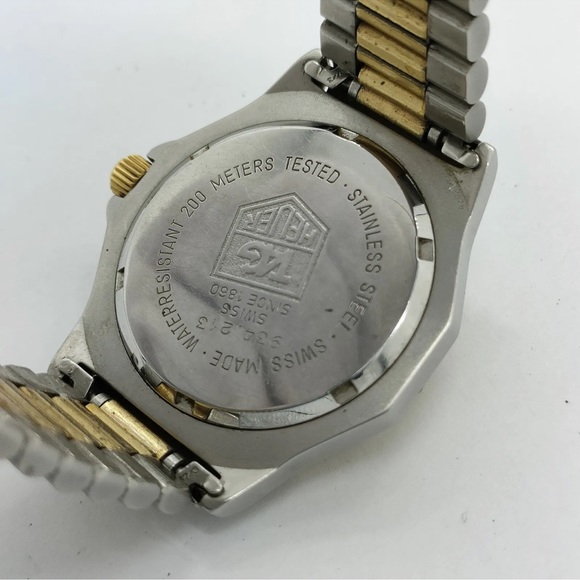 Tag Heuer Watch  934213 3000 series professional 200m 34mm Men's Silver - Picture 7 of 11